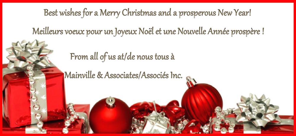 Blog by Mainville & Associates/Associés Inc.
